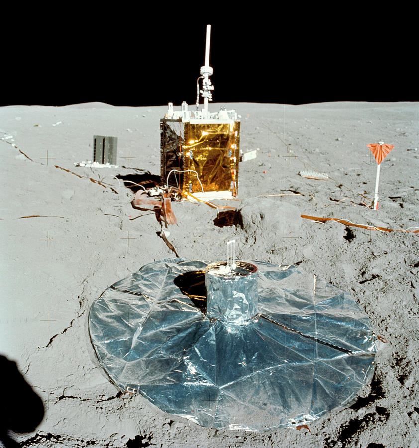 Apollo 16 Alsep Equipment Photograph by Nasa