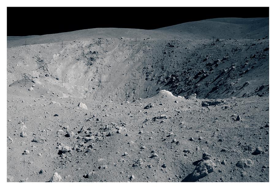 Apollo 16 Landing Site Photograph by Nasa/detlev Van Ravenswaay