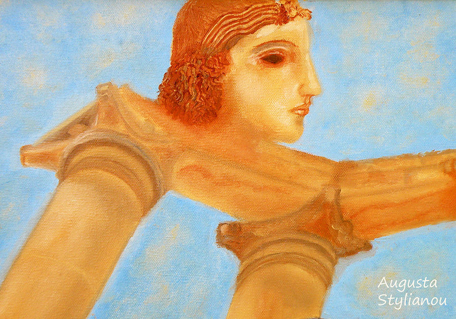 Apollo Hylates Painting by Augusta Stylianou