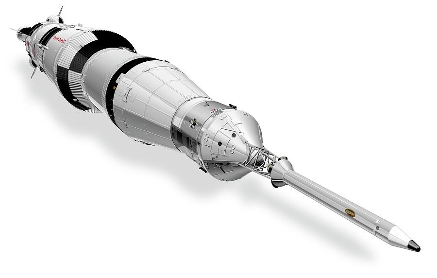 Apollo Saturn V Payload Photograph by Carlos Clarivan/science Photo