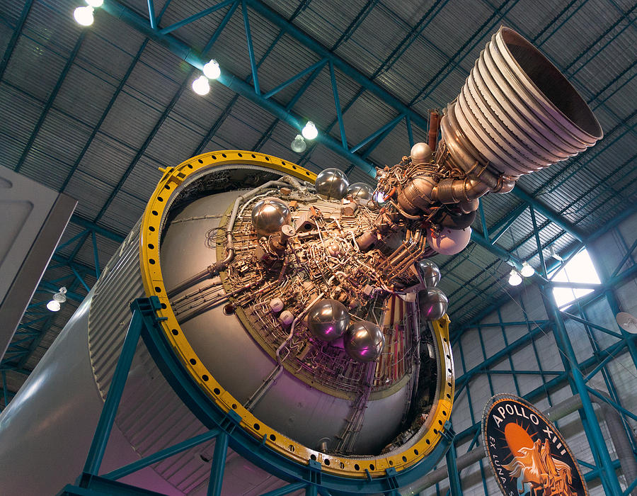 Apollo Third Stage Saturn V Rocket Photograph by David Lamb - Pixels