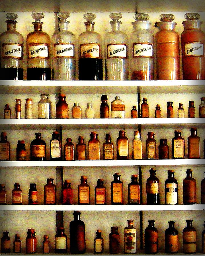 Apothecary 2 Photograph by Timothy Bulone