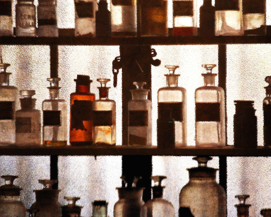 Apothecary 3 Photograph by Timothy Bulone