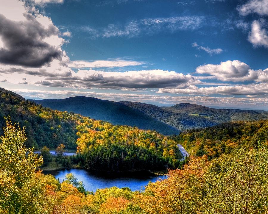 Appalachian Gap In Fall Photograph by Philip Bobrow