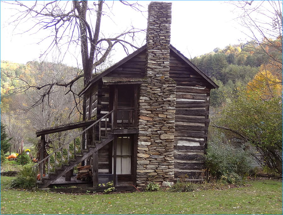 Appalachian Log Home Photograph By Veronica McCullough | Fine Art America