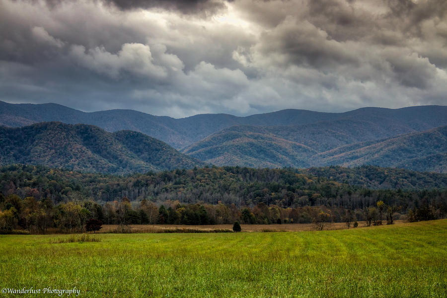 Mountain Photograph - Appalachian Mountain Range GSMNP by Paul Herrmann