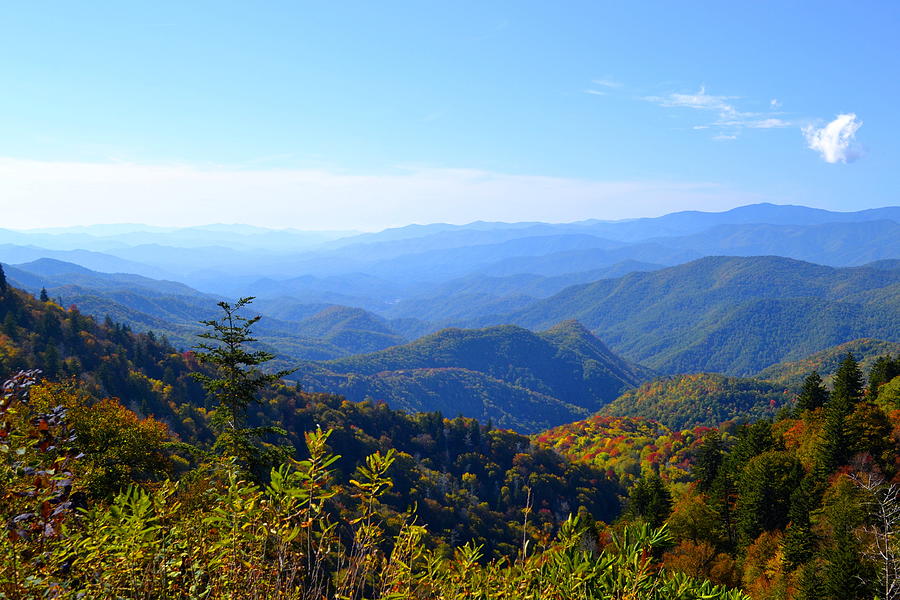 Appalachian Mountain View Photograph by James Fowler