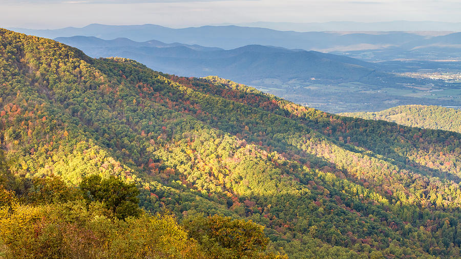 Appalachian Mountains in Shenandoah National Park  Photograph by Pierre Leclerc Photography