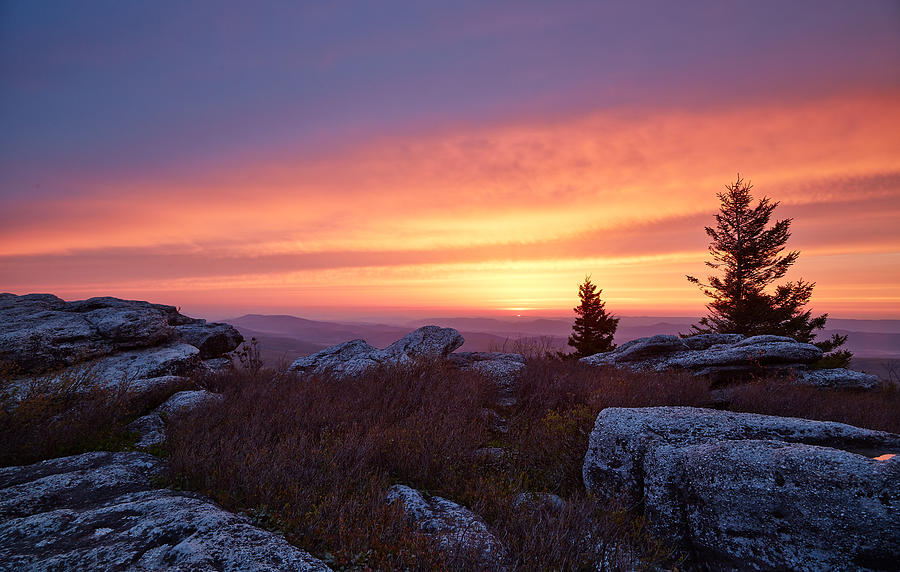 Appalachian Sunrise Photograph by Brian Simpson
