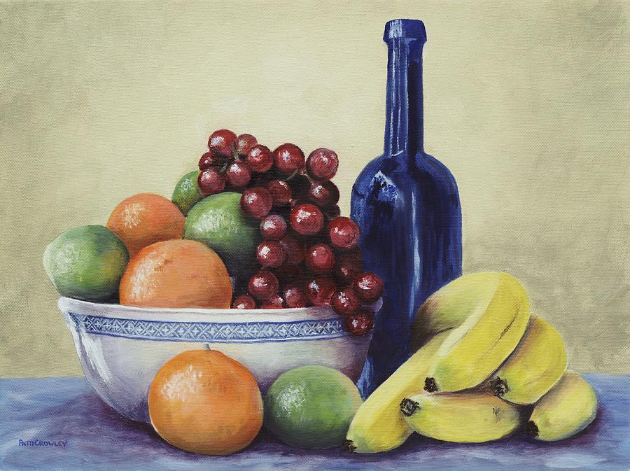 Grape Painting - Appeeling by Patricia Crowley