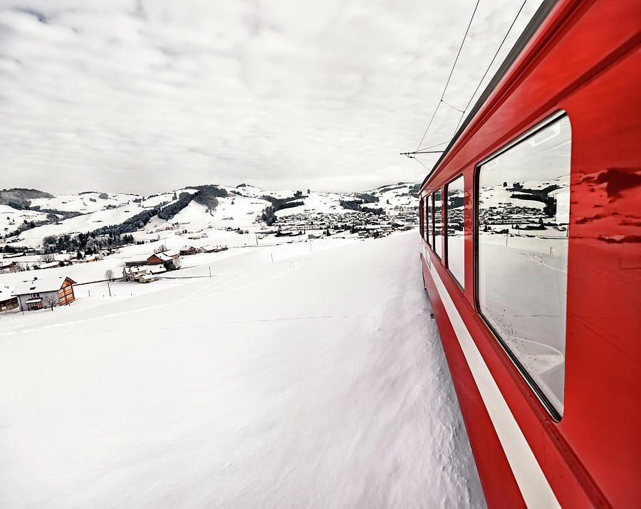 Appenzeller Bahnen In Wonderful Swiss Photograph by Assalve