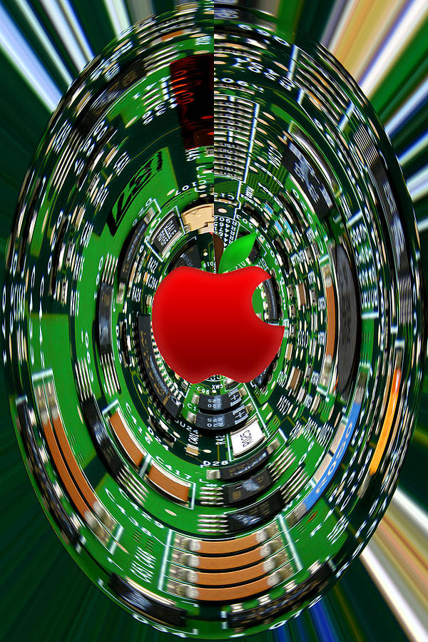 Apple Computer Abstract  #1 Photograph by Sandi OReilly