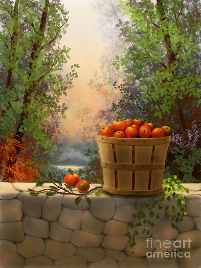 Apple Harvest Painting by Sena Wilson