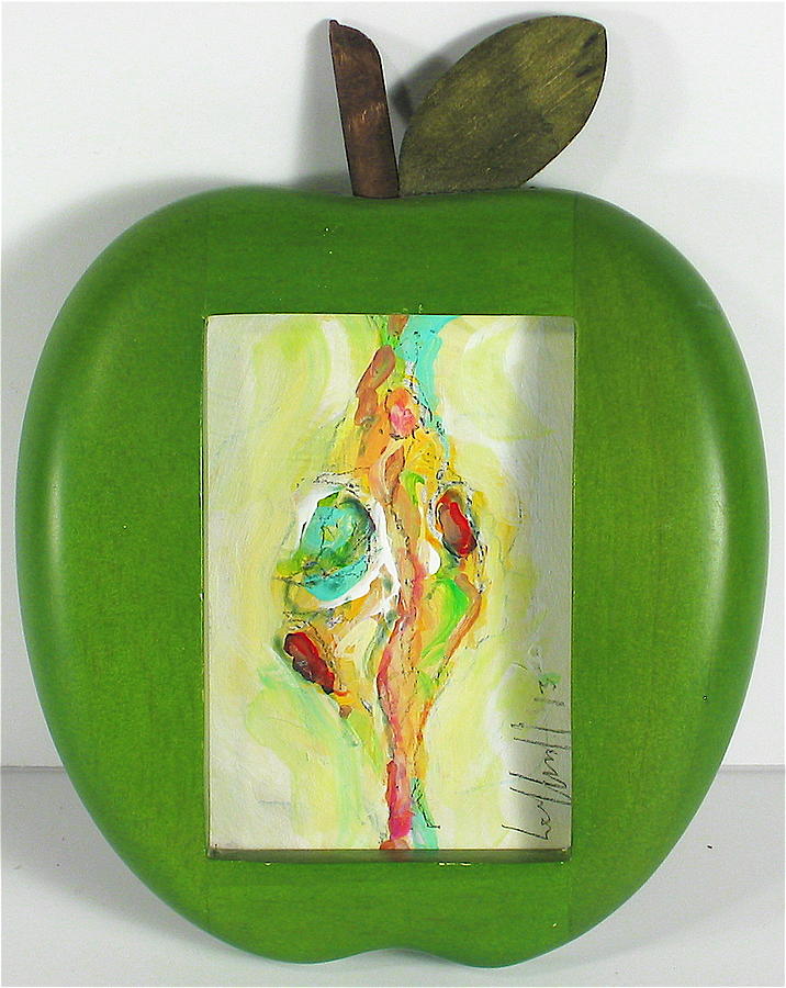 Apple Painting by Les Leffingwell