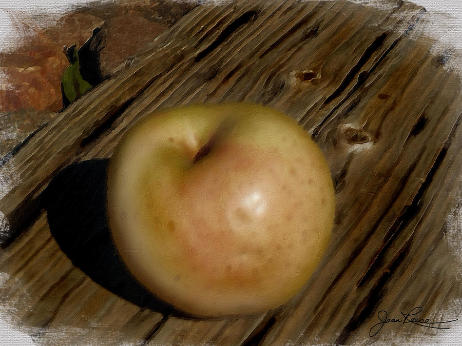 Apple of my Eye Painting by Joan Reese