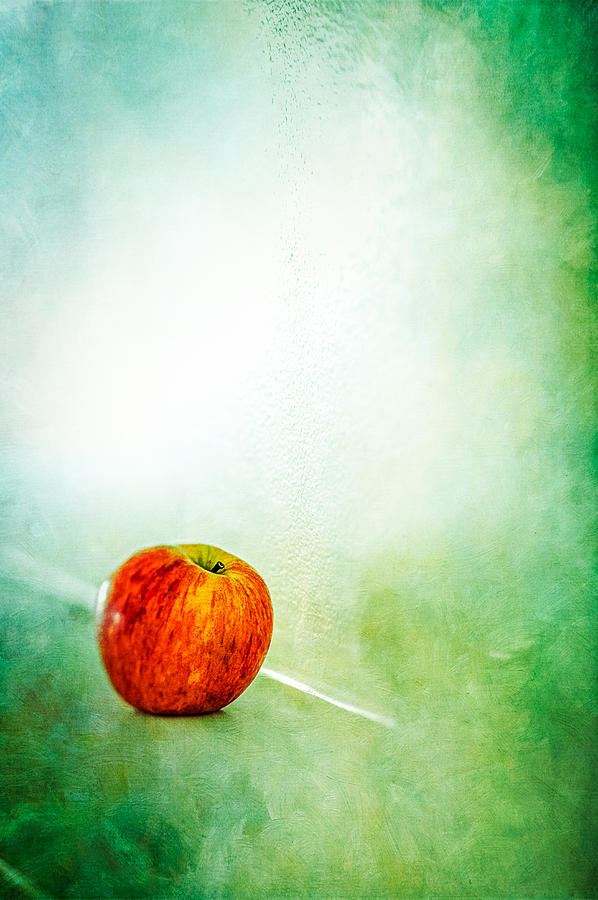 Apple On The Mantel Photograph by YoPedro