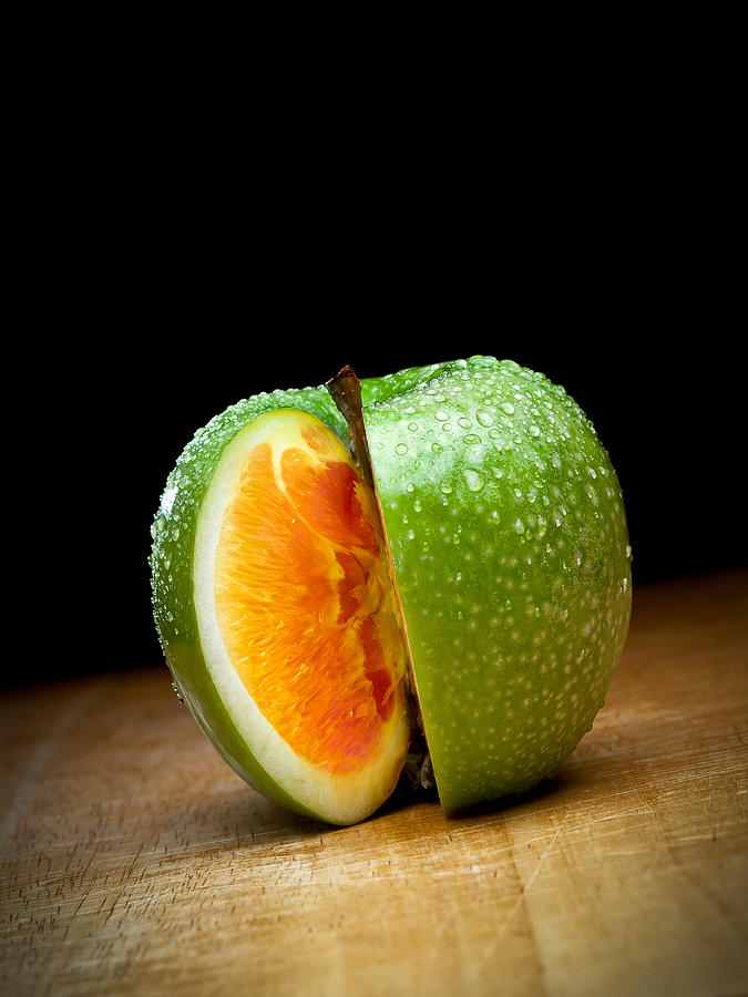 Apple Orange Hybrid Photograph by Michal Baran