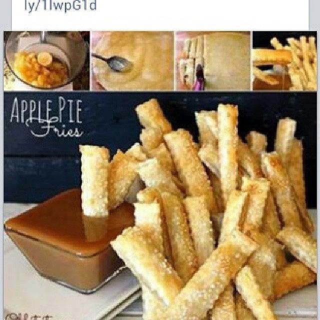 Snack Photograph - Apple Pie Fries #omg #snacks by Brandon Fisher
