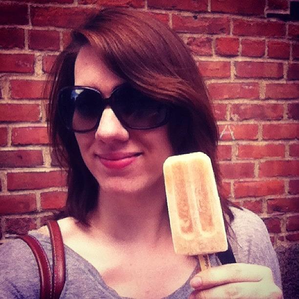 Apple Pie Ice Pop From Peoples Pops Photograph by Allison Clayton
