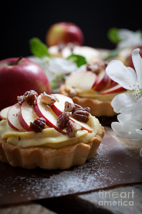Apple tartlets Photograph by Kati Finell