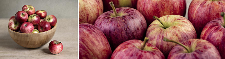 Fruit Photograph - Apples 01 by Nailia Schwarz
