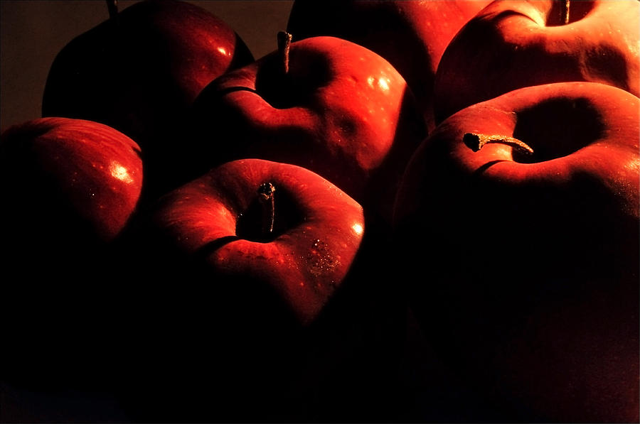 Apples 1 From the Artificial or Natural Lighting Series Photograph by Verana Stark