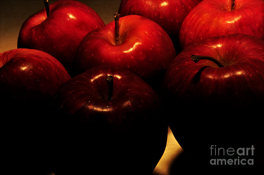 Apples 2 From the Artificial or Natural Lighting Series Photograph by Verana Stark