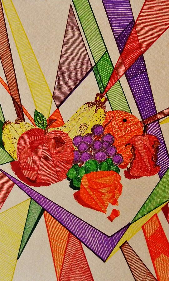 Apples and Oranges Drawing by Celeste Manning