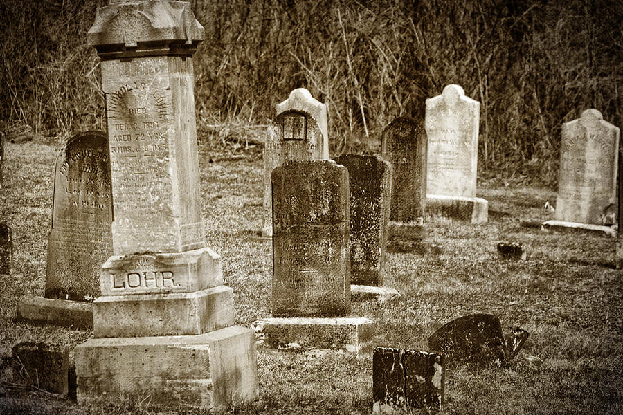 Apples Church Cemetery Photograph by Joan Carroll