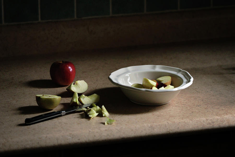 Apples For Breakfast Photograph by Photography By Gordana Adamovic Mladenovic