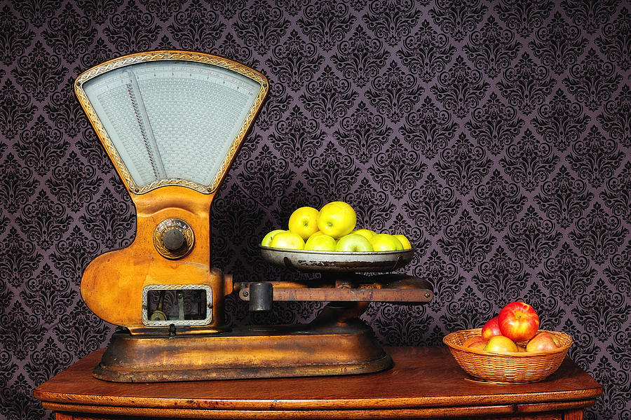 Apples on the Scale by John Kiss Apples on the Scale by John Kiss