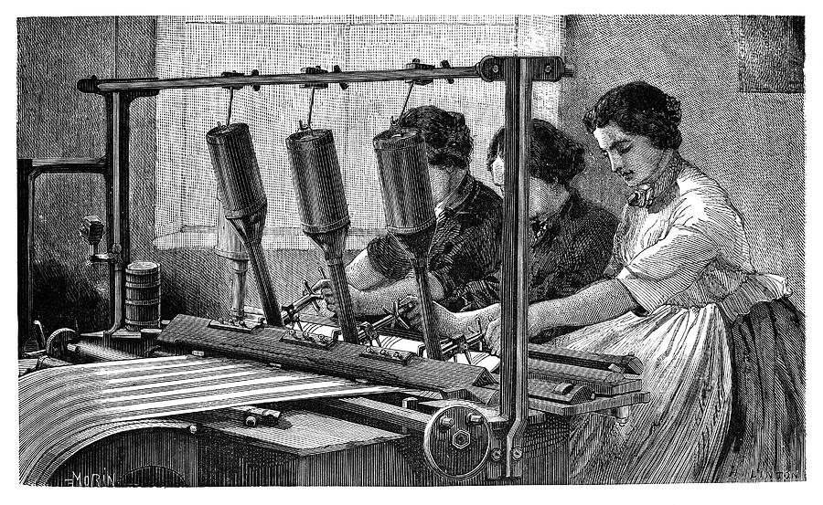 Applying Fabric Patterns Photograph by Science Photo Library Applying Fabric Patterns Photograph by Science Photo Library
