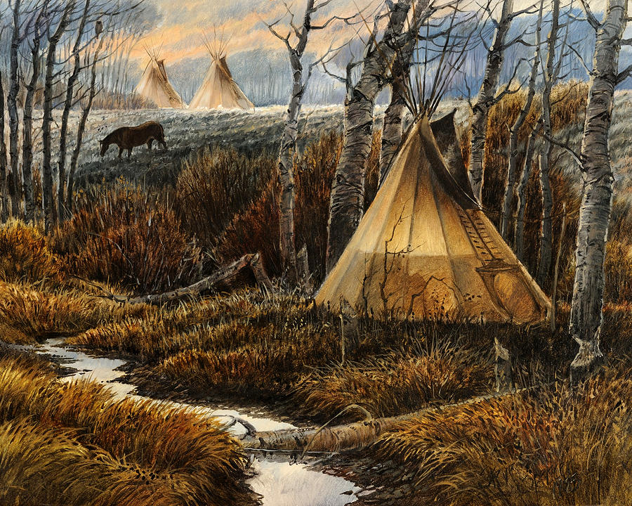 Approaching Dusk Painting by Steve Spencer