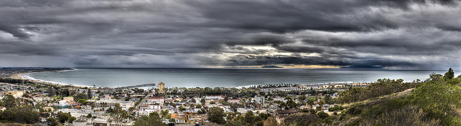 Approaching Storm HDR Panorama  Photograph by Joe  Palermo