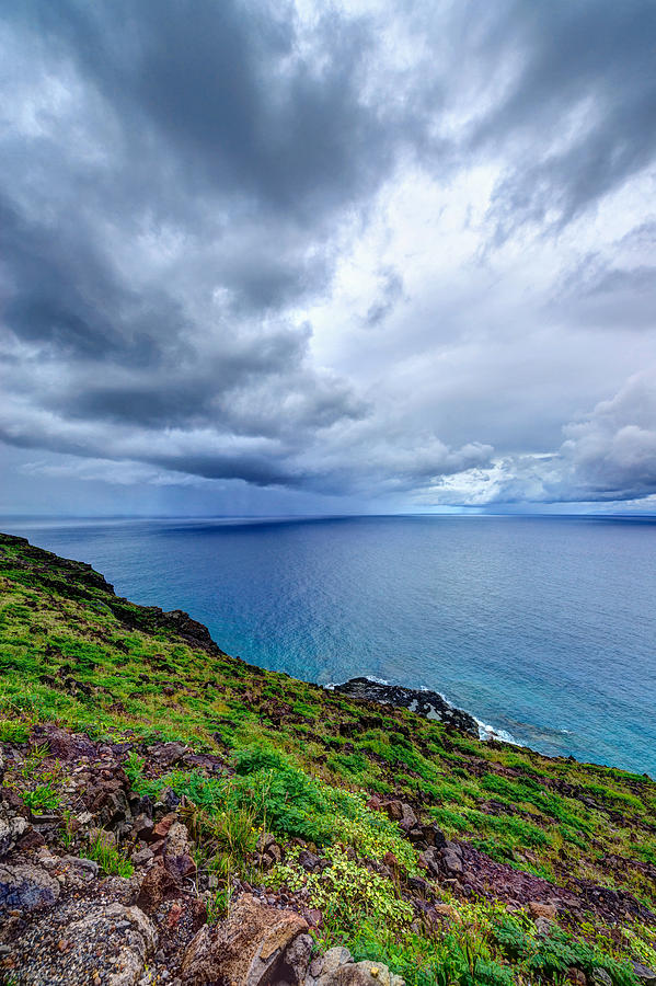 Approaching Storm Over Makapuu Photograph by Jason Chu