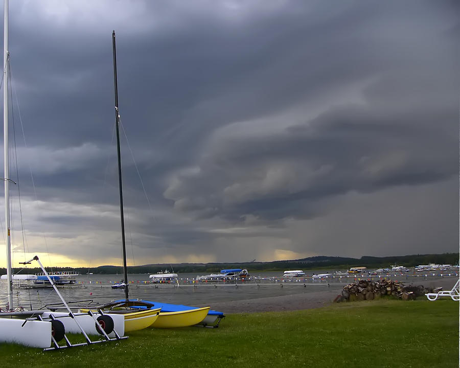 Approaching Storm Photograph by Rhonda McDougall