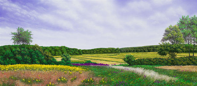 Massachusetts Pastel - Approaching Summer Storm on an Ipswich Marsh by Anthony Petchkis Massachusetts Pastel - Approaching Summer Storm on an Ipswich Marsh by Anthony Petchkis