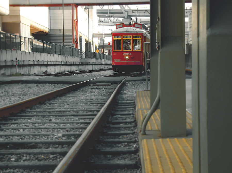 Approaching Trolley Photograph