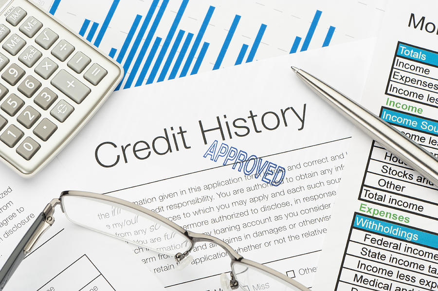 Approved Credit History form Photograph by Courtneyk
