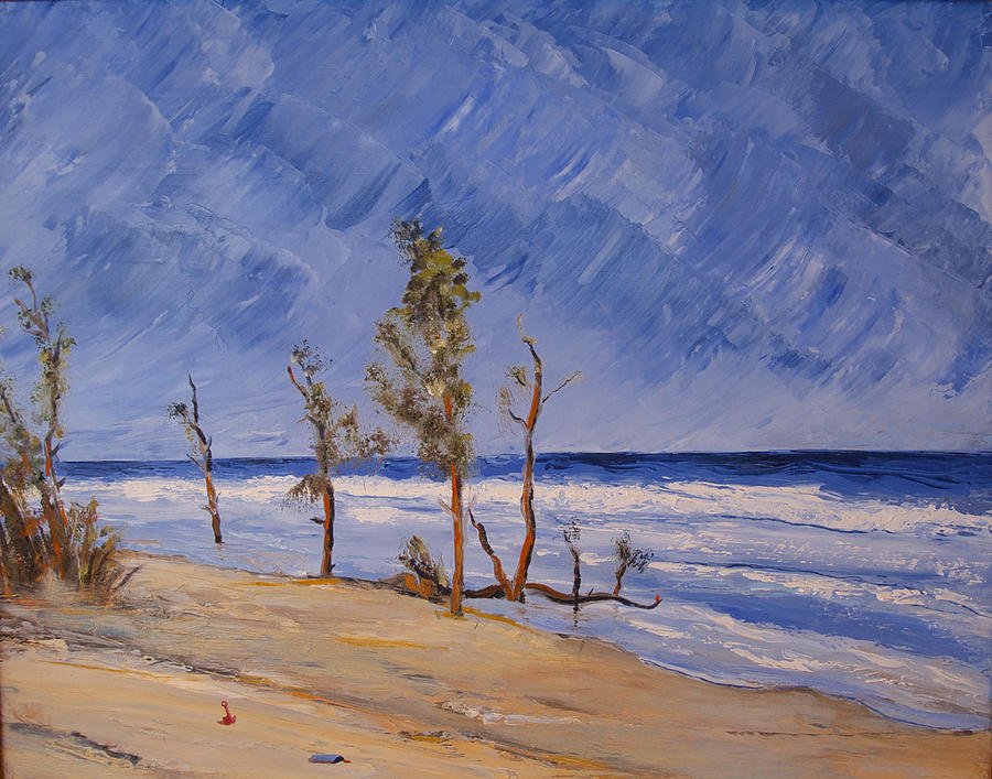 Apres Sandy Painting by Josef Kelly