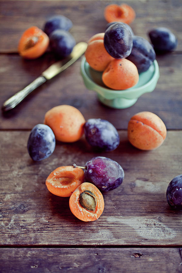 Apricots And Plums Photograph by Uccia photography Apricots And Plums Photograph by Uccia photography