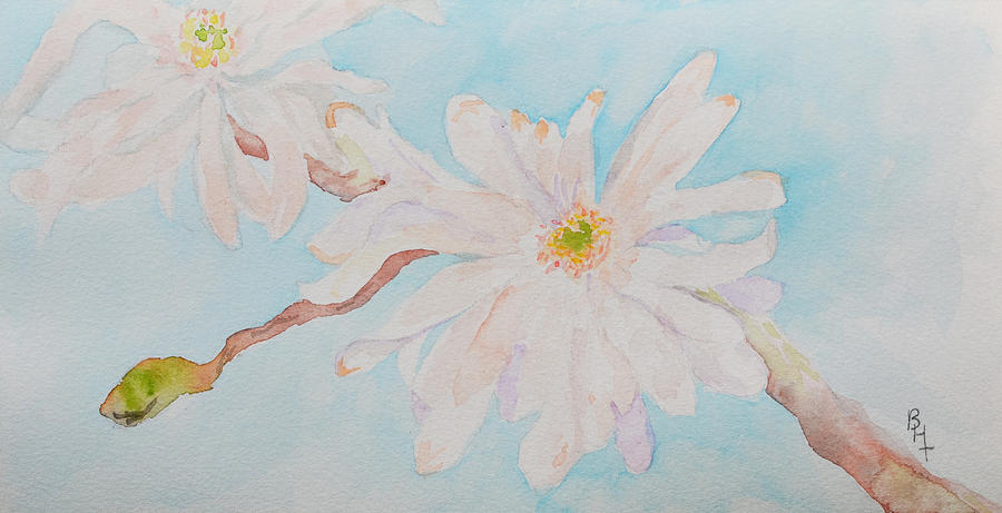 Magnolia Movie Painting - April 1st by Beverley Harper Tinsley