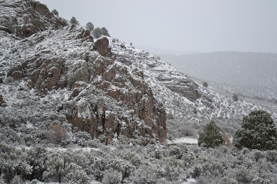 April Snow in Utah VI landscape Photograph by Roy Erickson - Fine Art ...