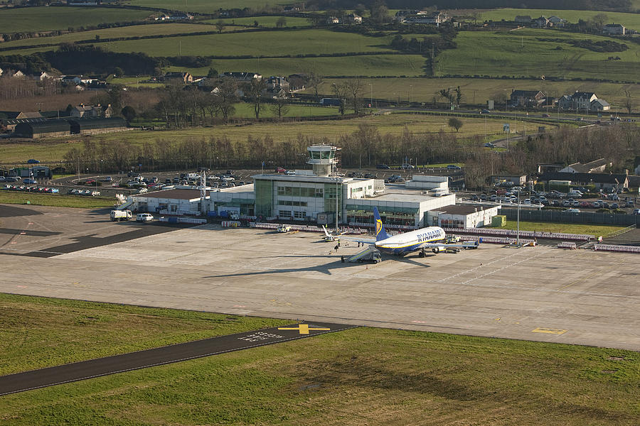 Airport Photograph - Apron At City Of Derry Airport by Colin Bailie