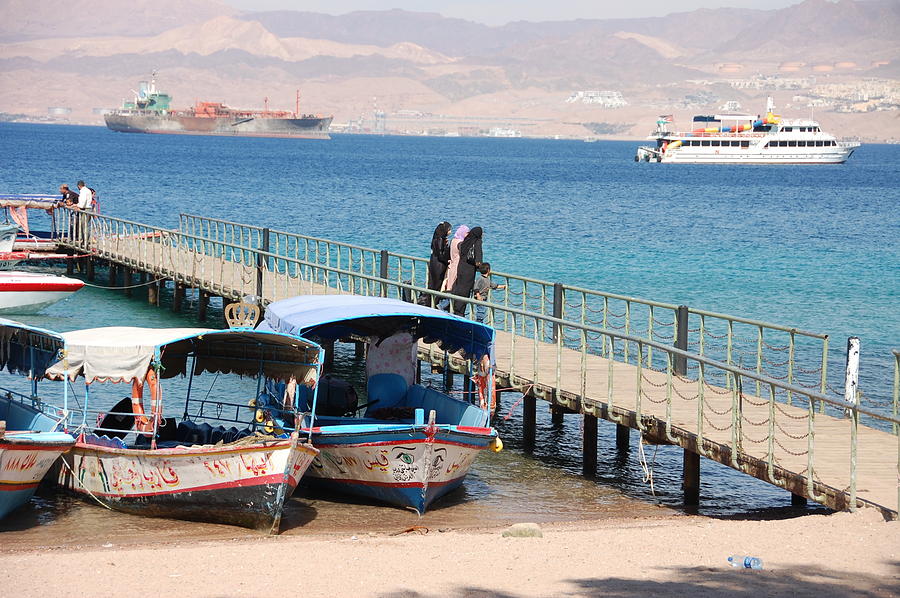 Aqaba Beach - Jordan Photograph by Kendell Timmers - Pixels