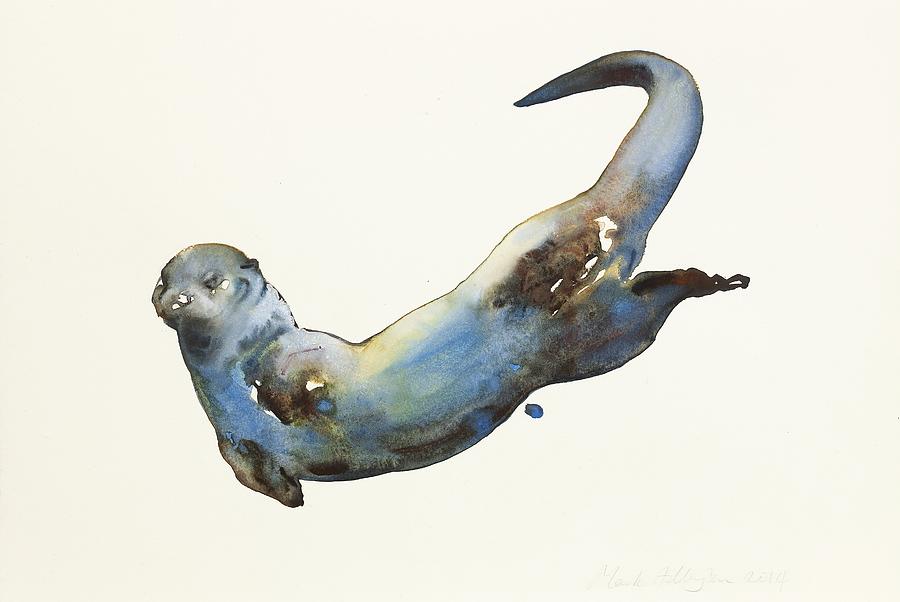 Aqua Painting by Mark Adlington