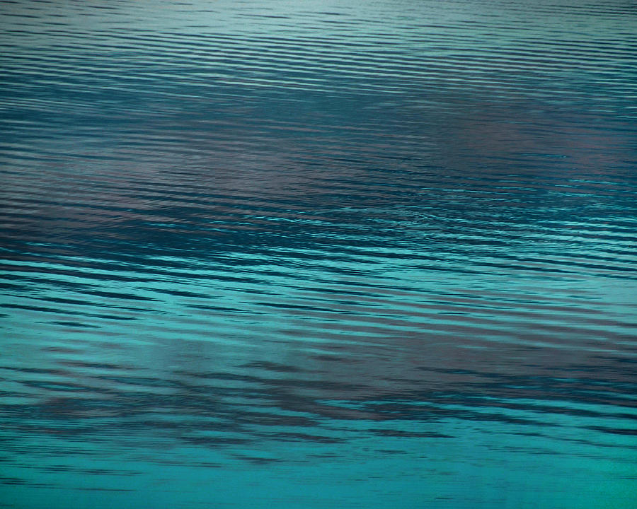 Impressionism Photograph - Aqua Water by Dennis James