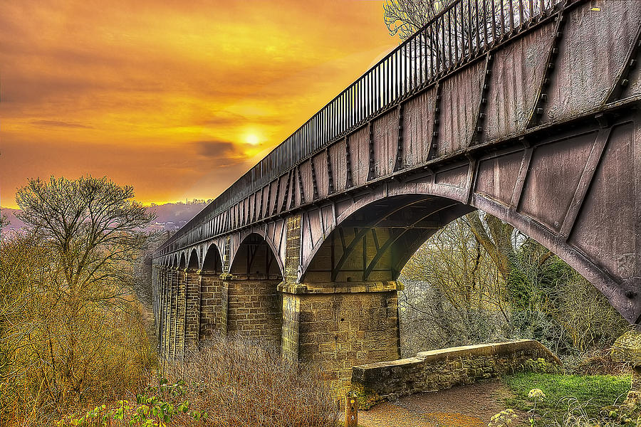 Pontcysyllte Aqueduct Llangollen Photograph by Darren Wilkes