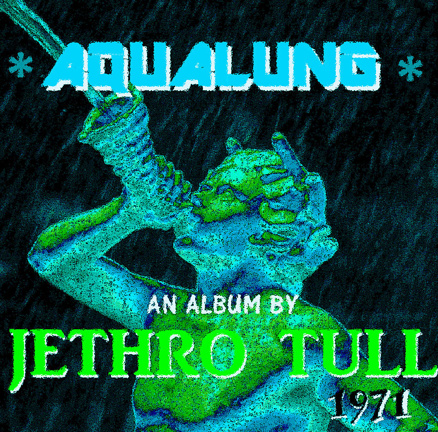 Music Painting - Aqualung 1971 by David Lee Thompson