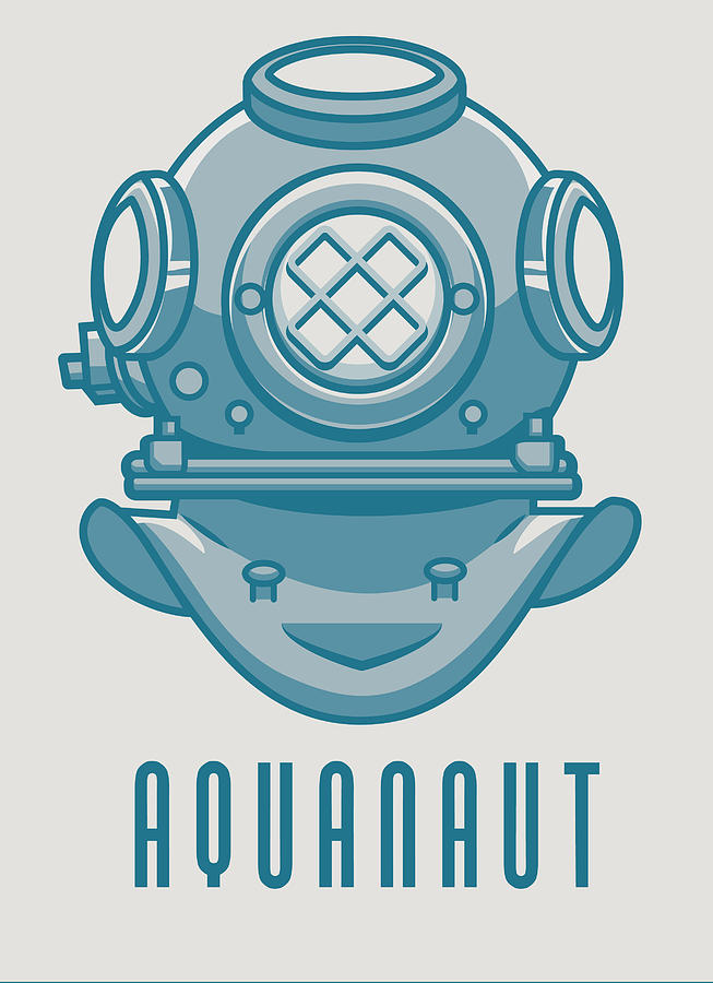 Aquanaut Digital Art By Joseph Mcnew